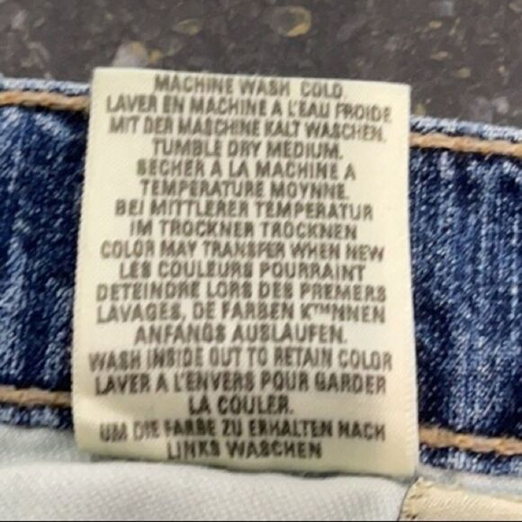 Goldsign Distressed Passion Bootcut Jeans - Picture 7 of 7